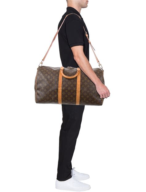 louis vuitton keepall bag epi leather 50|louis vuitton keepall 55 monogram.